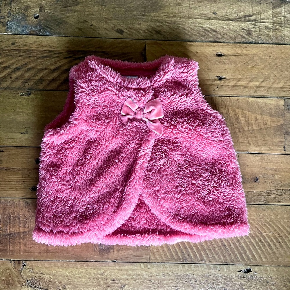 Just One You by Carter’s Pink Fuzzy Vest